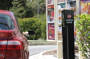 Vero Beach customers at McDonald's has drinks thrown on them in drive-thru.