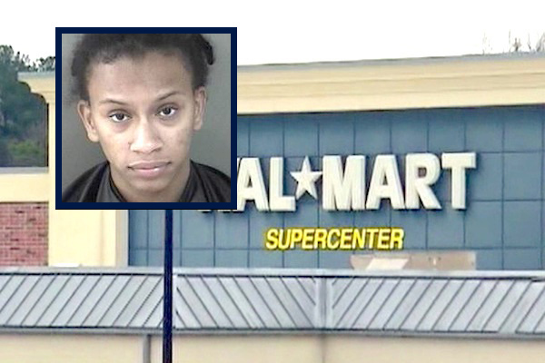 Walmart in Vero Beach watches woman steal cell phone.