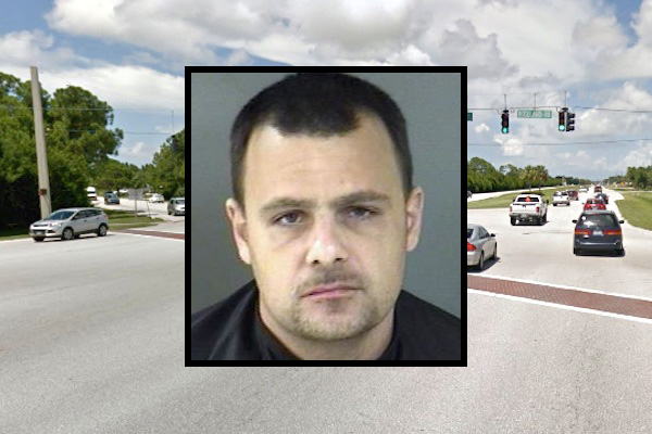 Motorist arrested after leaving accident scene in Sebastian.