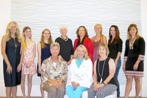 Top (L to R): Melody Ipolito, Melanie Coppola, Nikki Bouldin, Dorie Moore, Lourdes Soto, Ciara Golliher, Heather Reeb, Jacquline Carlon. Bottom (L to R): Shelley Stuven, Pam O'Donnell, Connie Johnson.