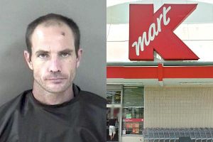 Vero Beach Kmart catches Sebastian man stealing children clothes.