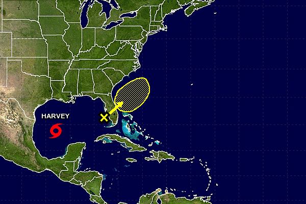 Invest 92L continues to move north and may pass Sebastian and Vero Beach.