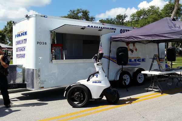 The grand opening of the Community Outreach Program by the Sebastian Police Department.