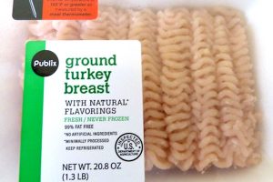 Ground turkey recall announced at Publix Super Markets.