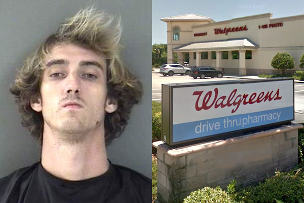 Man tries to buy Oxycodone using a fraudulent prescription at a Walgreens in Sebastian.