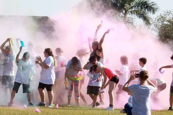 3rd Annual SRMS Choir Color Run/Walk 5K is on Saturday, February 23, 2019 in Sebastian, Florida.