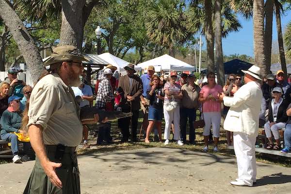 Pelican Island Wildlife Festival at Riverview Park in Sebastian, Florida.