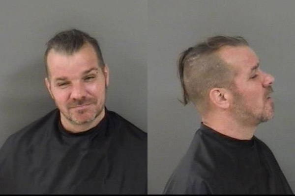 Craig Steven Conklin was arrested after smashing his wife's head against a wall in Sebastian, Florida.