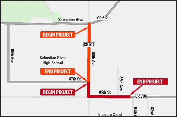 A project to widen CR-510 will soon get underway in Sebastian, Florida.