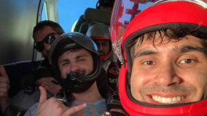 Skydiving in Sebastian, Florida.