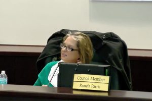 City of Sebastian councilwoman Pamela Parris is at it again.