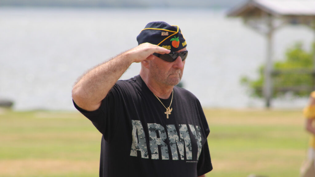 Memorial Day Observance at Riverview Park in Sebastian, Florida.