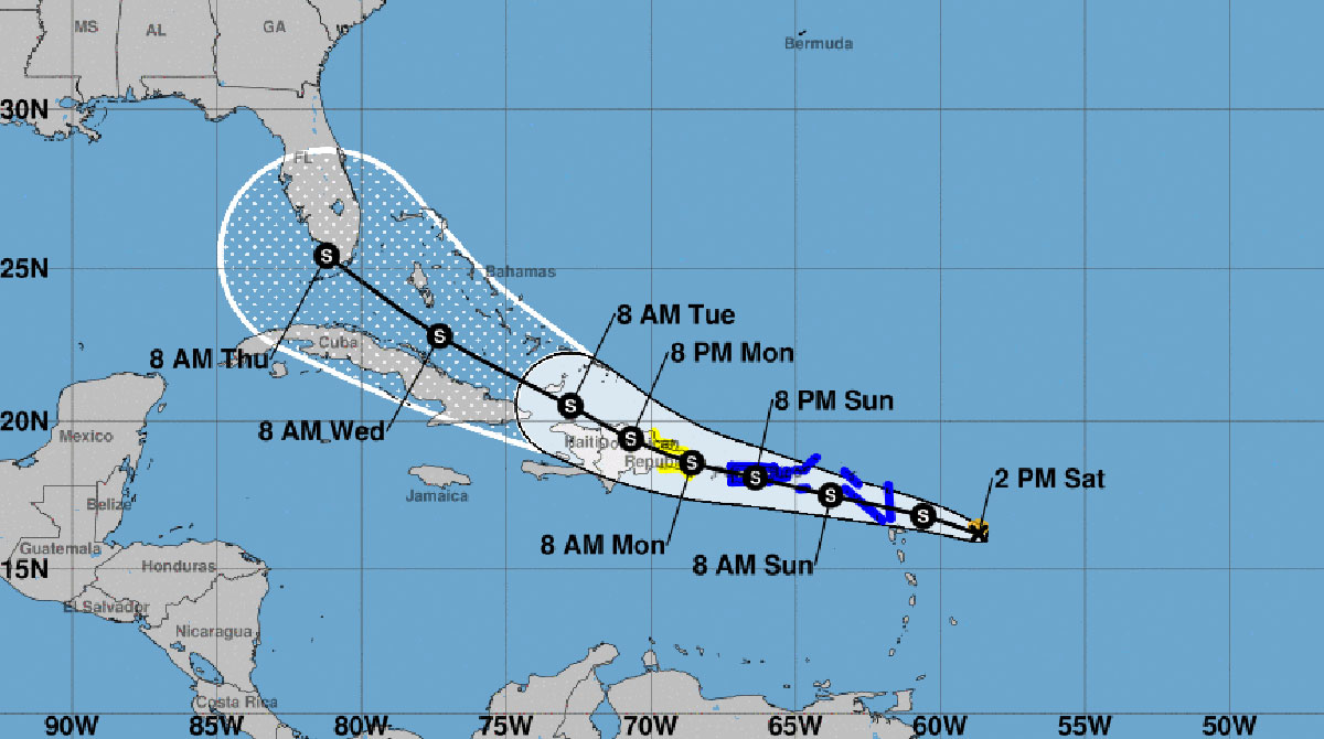 Tropical Storm Grace