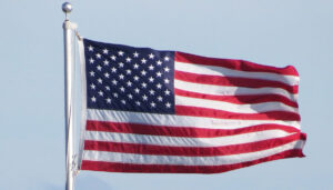 American Flag at Riverview Park