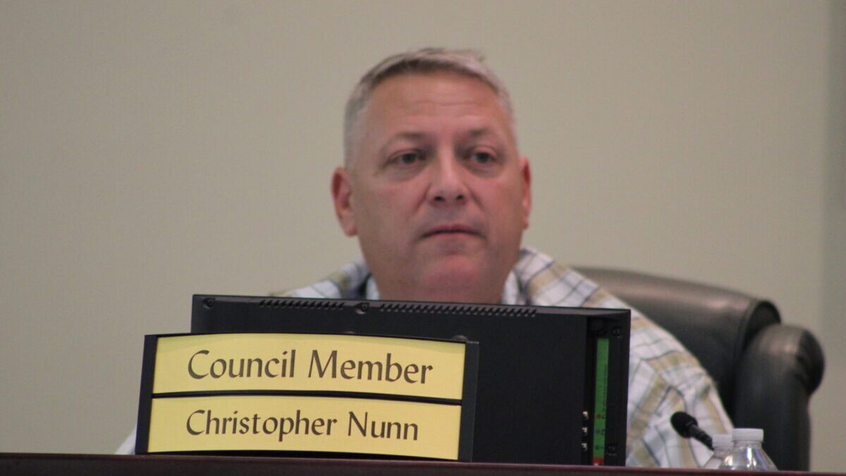 Sebastian City Councilman Chris Nunn