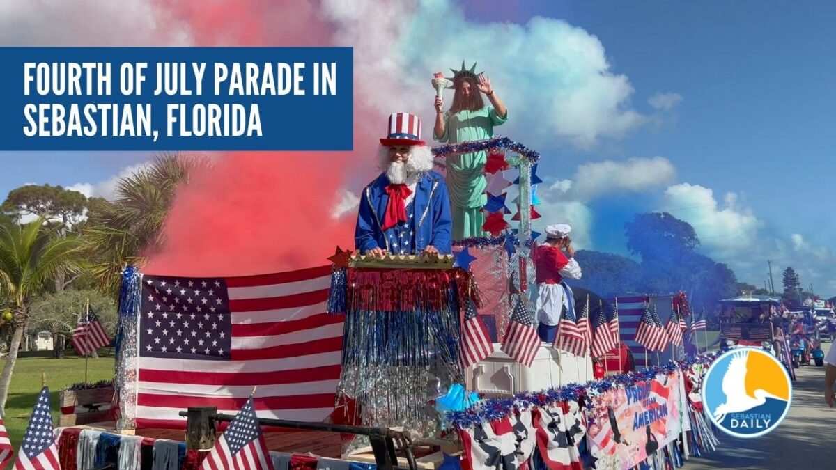 Fourth of July parade in Sebastian.