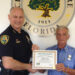 Fellsmere Police Chief Keith Touchberry (left) and Bill Lawrence