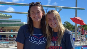 Trinity McNall and Grace Powell