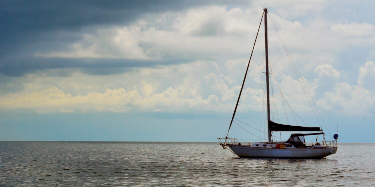 Boat preparation ahead of hurricane