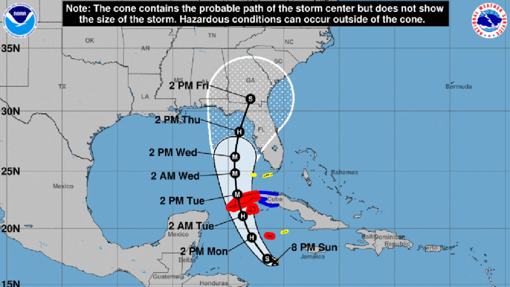 Tropical Storm Ian (NOAA)