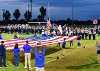 Sebastian River High School Last Home Game Military Night