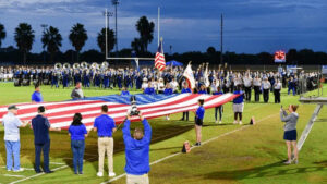 Sebastian River High School Last Home Game Military Night