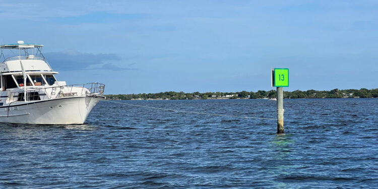 Stolen boat from the Bahamas. (Photo: Scott Thiel)