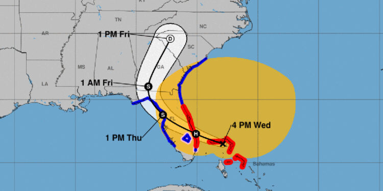 Hurricane Nicole (NOAA)