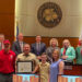 Lt. Dustin Lightsey of the Florida Fish and Wildlife Conservation Commission receives Heroic Act Award.