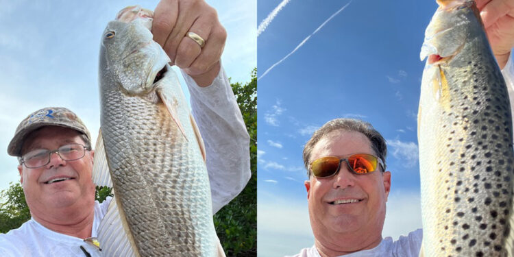 Mark Martin is catching some decent fish around the Sebastian Inlet