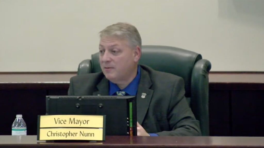 Sebastian Vice Mayor Chris Nunn