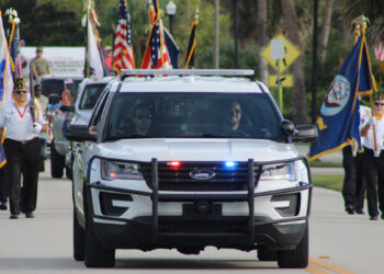 Fourth of July Parade in Sebastian, Florida.