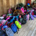 Bookbags at LaPorte Farms