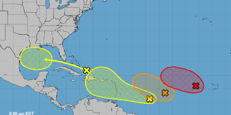 Current Tropics and Gulf of Mexico