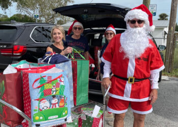 Santa for Seniors Drive (Photo courtesy of the Senior Resource Association)