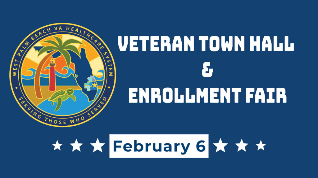 The West Palm Beach VA Healthcare System (WPBVAHCS) is hosting a Veteran Town Hall & Resource Fair in Vero Beach, Florida.