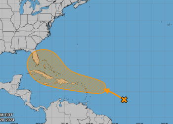 Tropical Disturbance in the Atlantic