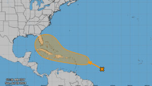 Tropical Disturbance in the Atlantic