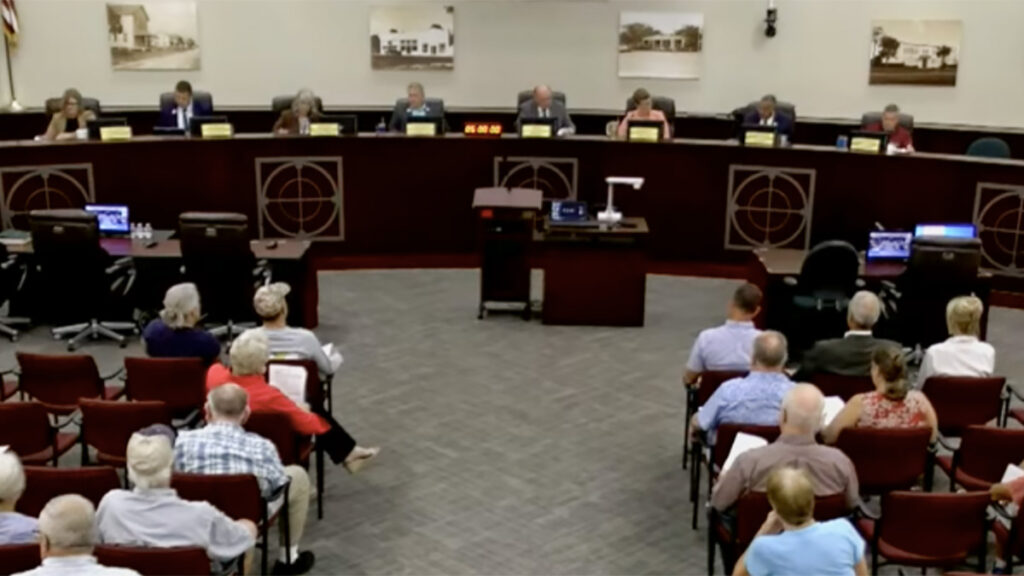 City Council Meeting (Courtesy/CIty of Sebastian)